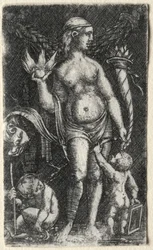 Venus mellan två amoriner