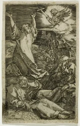 Agony in the Garden, från den graverade passionen