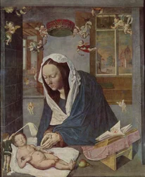 Albrecht Dürer Centralpanel Mariaaltaret