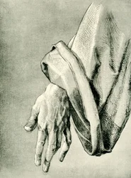 En apostles hand