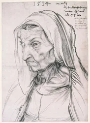 Barbara Dürer, född Holper, konstnärens mor
