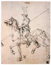 Kavaljer med lans, 1502