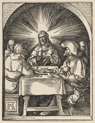 Kristus i Emmaus, ur "Den lilla passionen"