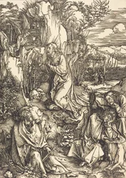 Kristus på Oljeberget, ca. 14971499.