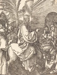 Kristi intåg i Jerusalem, troligen ca. 15091510.