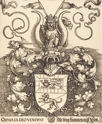 Lorenz Staibers vapen, troligen 15201521.