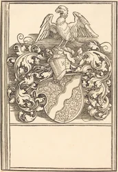 Michael Behaims vapen, troligen ca. 1520.