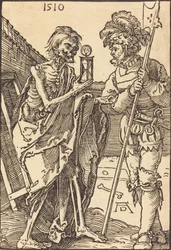 Döden och Lansquenet, 1510.