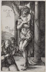 Smärtornas man inför Maria och Johannes
