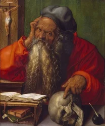 Saint Jerome i fallet. 1521