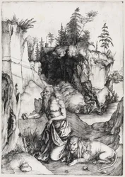 Sankt Hieronymus i öknen