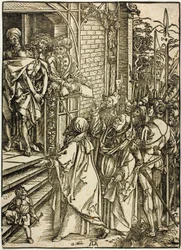 Ecce Homo - Presentationen av Kristus, från The Large Passion