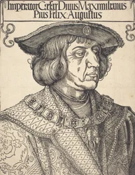 Kejsar Maximilian I, ca. 1518.