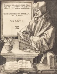 Erasmus av Rotterdam, 1526.