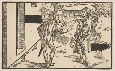 Eunuchus, från The Comedie of Terence, 1800-talets nytryck.n.d.