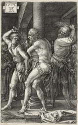 Flagellation, från The Engraved Passion