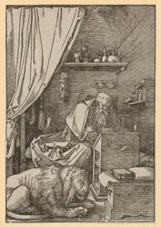 Sankt Hieronymus i sin cell
