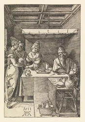 Herodias med Johannes Döparens huvud