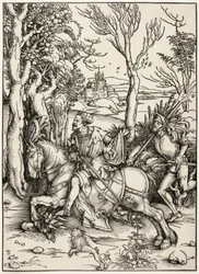Knight och Landsknecht