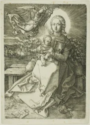 Madonna krönt av One Angel