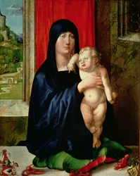Madonna and Child, ca 1496-99 (för baksidan se 61322)