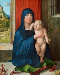 Madonna och barn [framsidan], ca. 14961499.