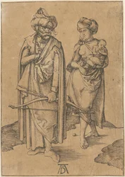Oriental och hans hustru