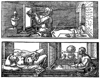Perspektivmaskin, 1525, 1936