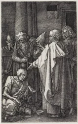Petrus och Johannes botar den lame
