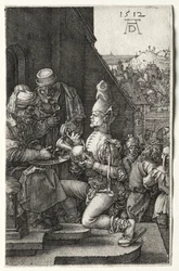 Pilatus tvättar sina händer, 1512.