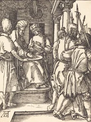 Pilatus tvättar händerna, förmodligen c. 15091510.
