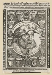 Porträtt av Johannes, friherre zu Schwarzenberg