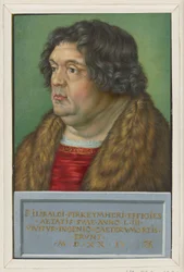 Porträtt av Willibald Pirckheimer