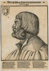 Porträtt av Albrecht Dürer