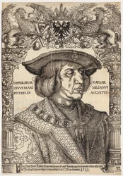 Porträtt av kejsar Maximilian I