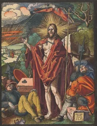 Resurrection, från Small Woodcut Passion.n.d.
