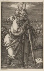 Saint Christopher Facing Left, 1521.