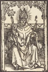 Sankt Erasmus, ca. 1500.