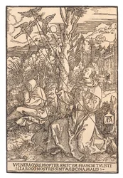Saint Francis tar emot Stigmata, ca. 1505.