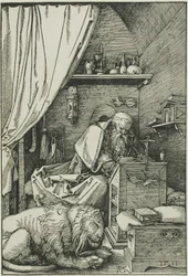 Den helige Hieronymus i sin cell