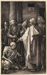 Sankt Petrus och Sankt Johannes vid templets port