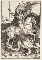 St Georg som dödar draken