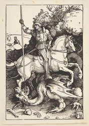 St Georg som dödar draken