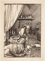 St. Hieronymus i sin cell