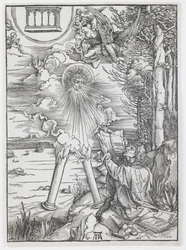 St. John Devouring the Book, från "The Apocalypse"