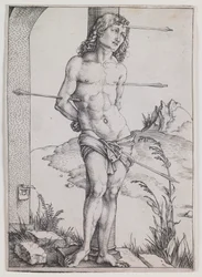 Sankt Sebastian vid kolonnen