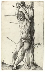 S:t Sebastian bunden till trädet, c.1501