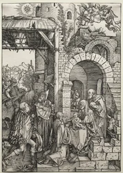 Tillbedjan av Magi, ca. 1501-1503.