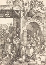 Tillbedjan av Magi, ca. 15011503.