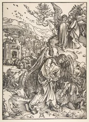 Ängeln med nyckeln till den bottenlösa grop, 1511.